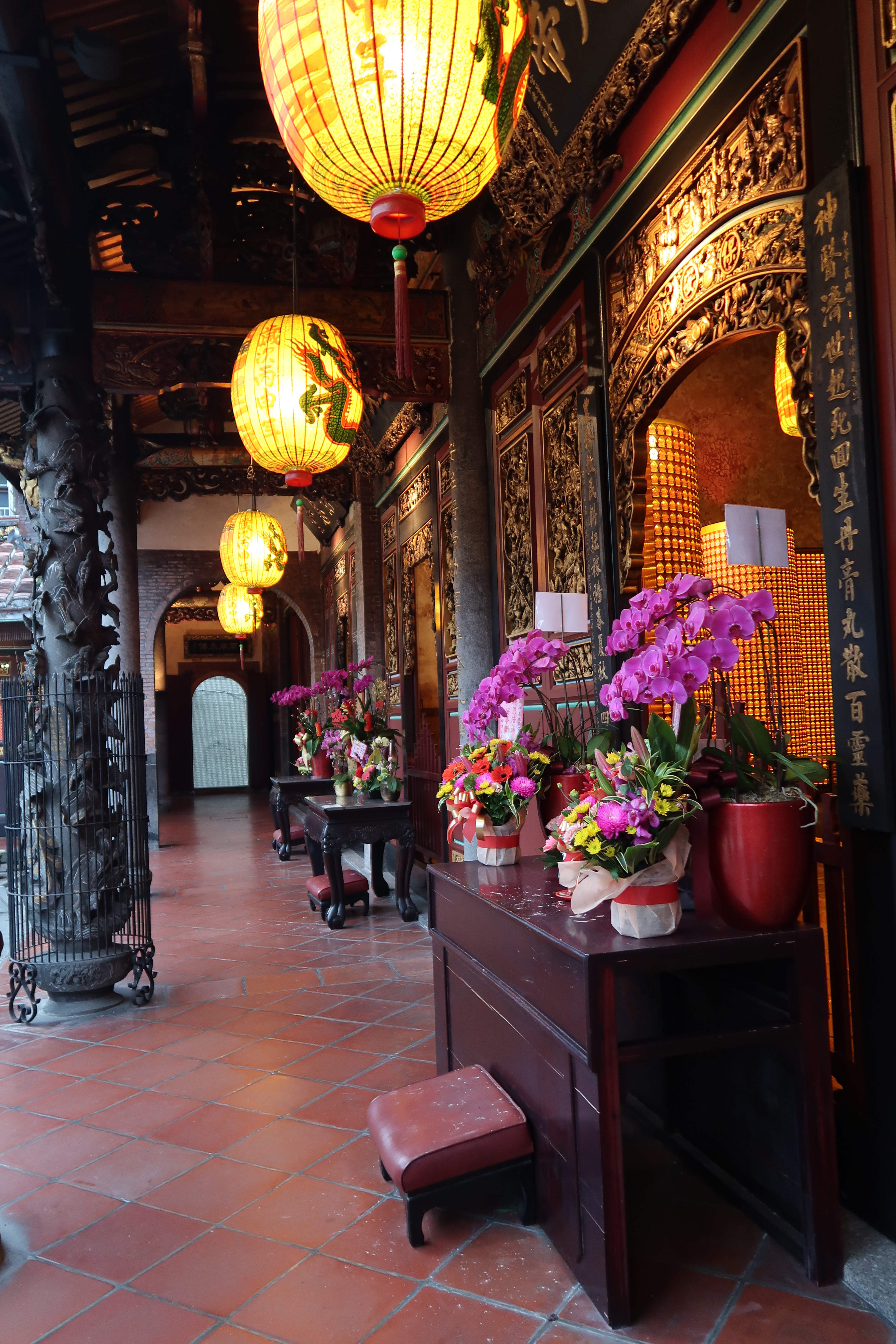 Im Dalongdong Baoan Tempel