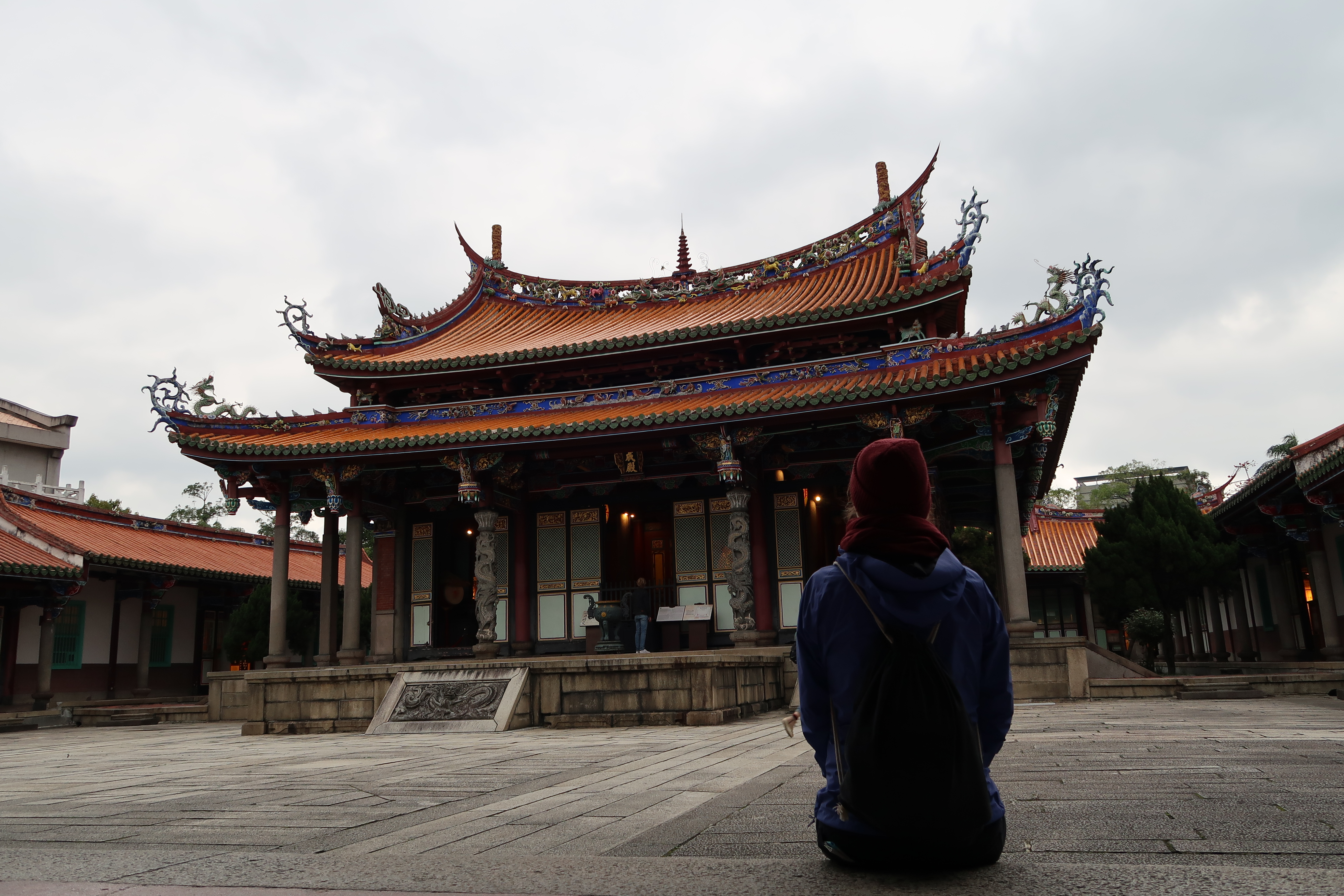 Konfuzius Tempel in der Ruhe