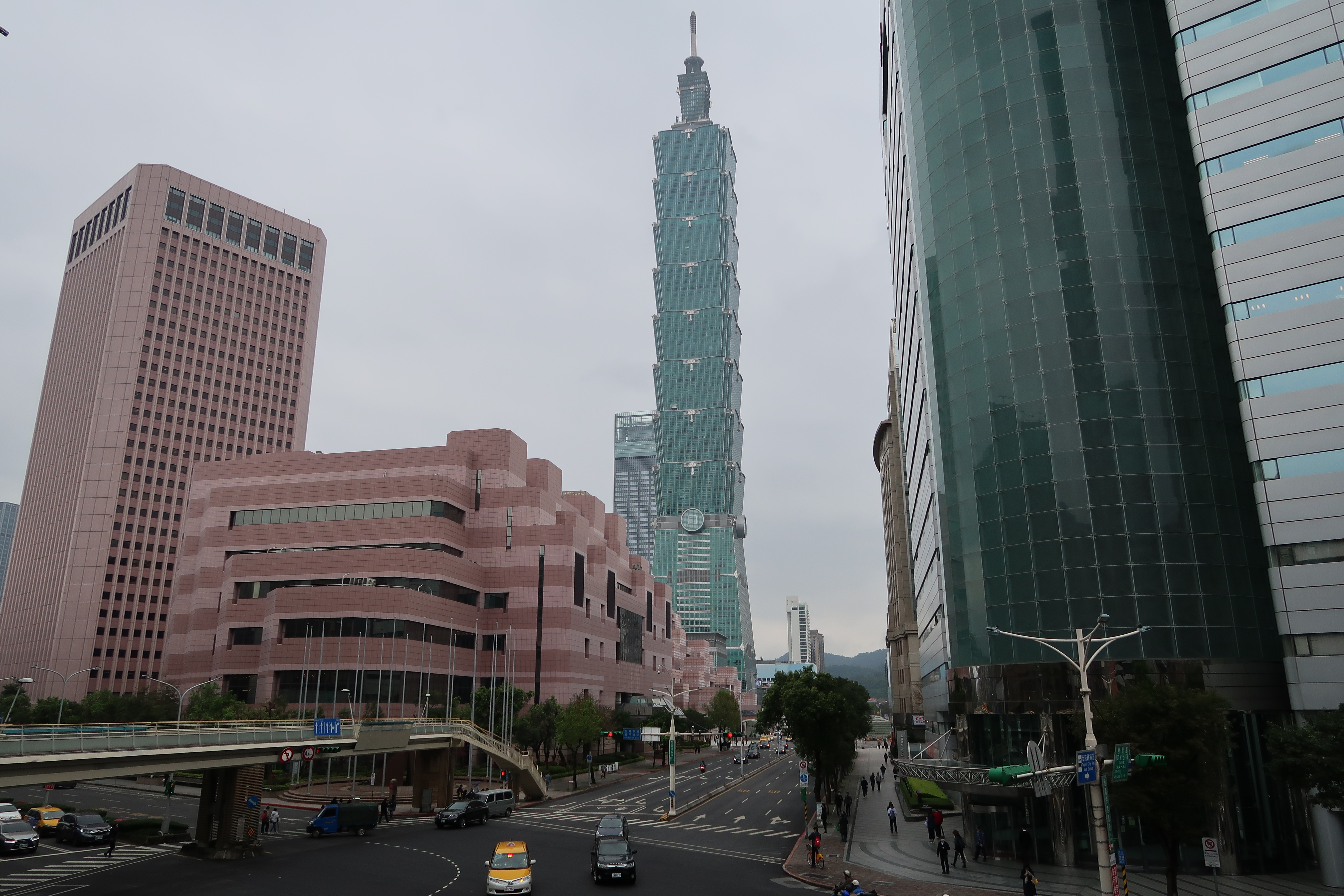 Taipeh 101 und Stadt
