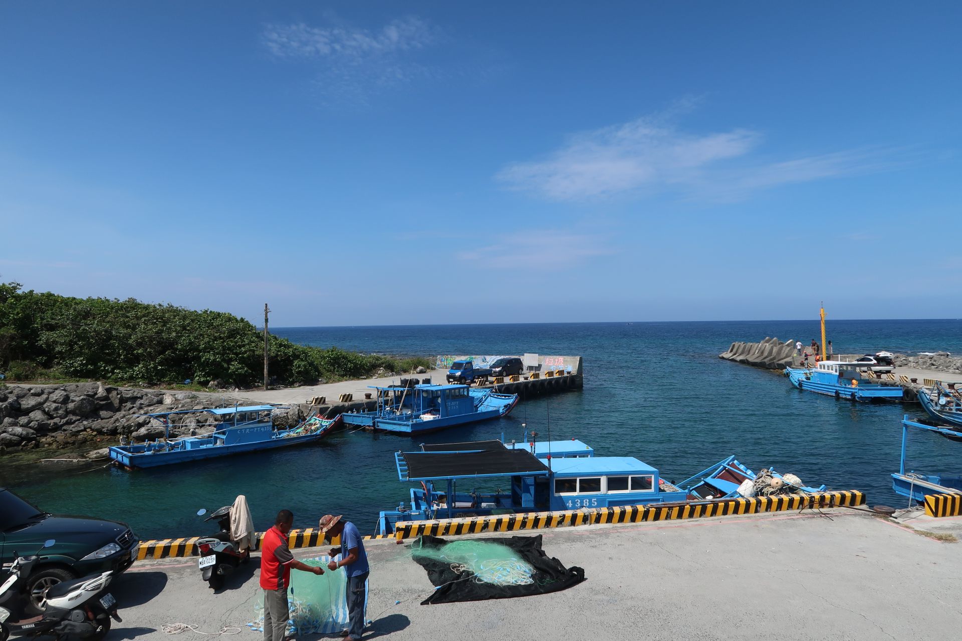 Fischerhafen im Süden