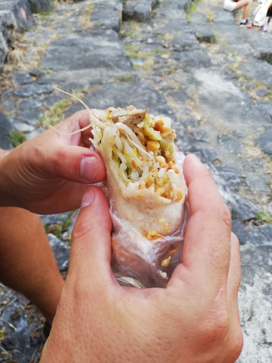 Luodong Night Market - Frühlingsrolle