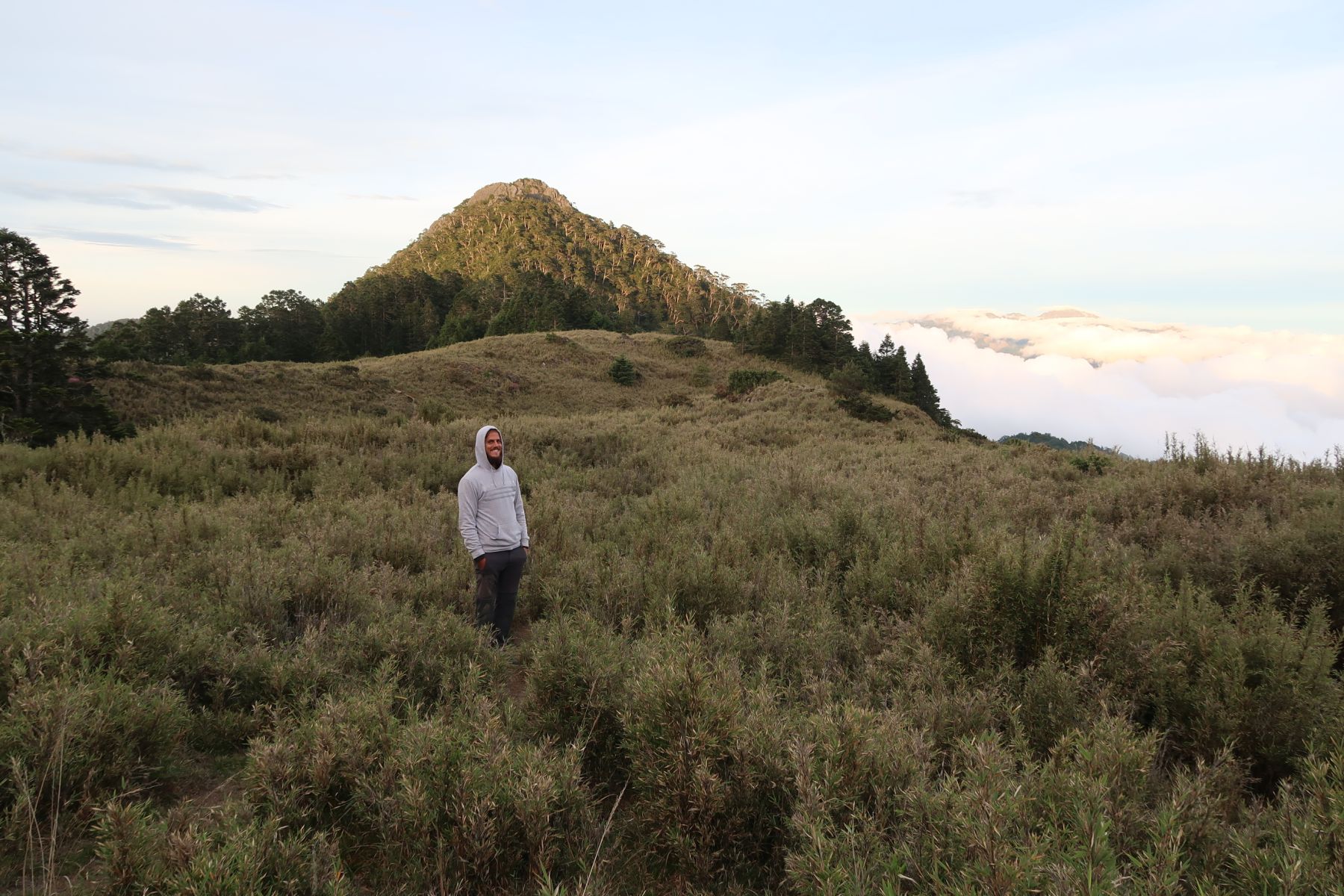 Aussicht von der Xinda Hütte