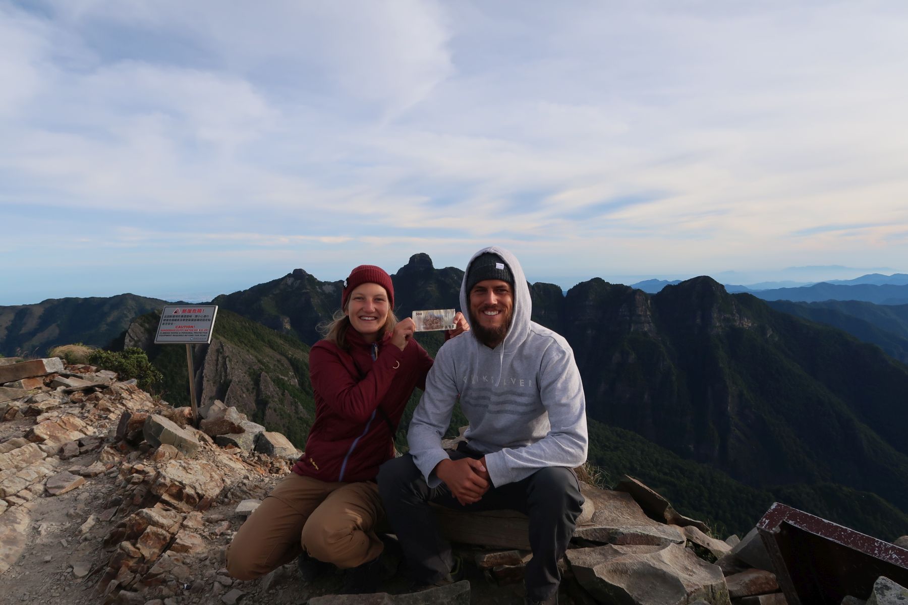 Der Berg auf dem 500 TWD-Schein