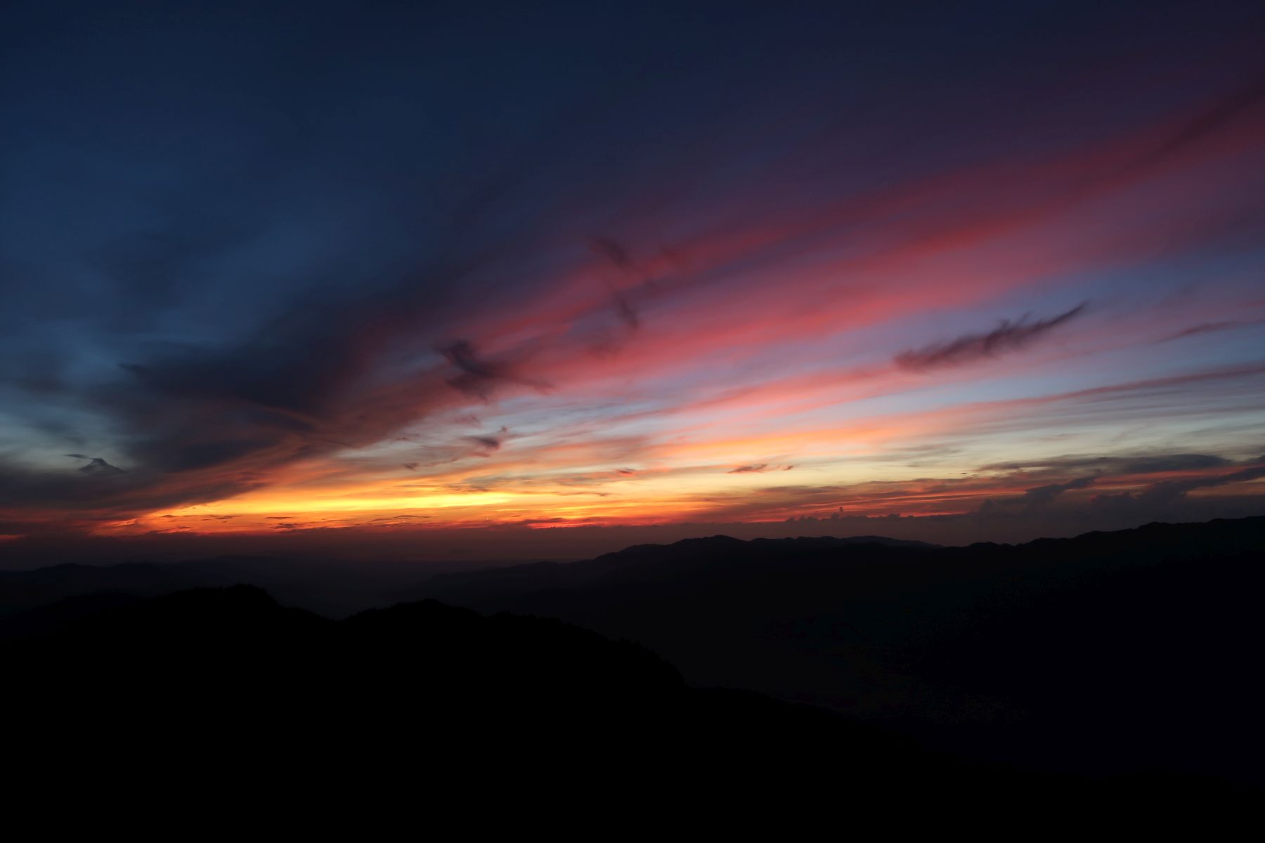 Sonnenaufgang auf Mt. Tao
